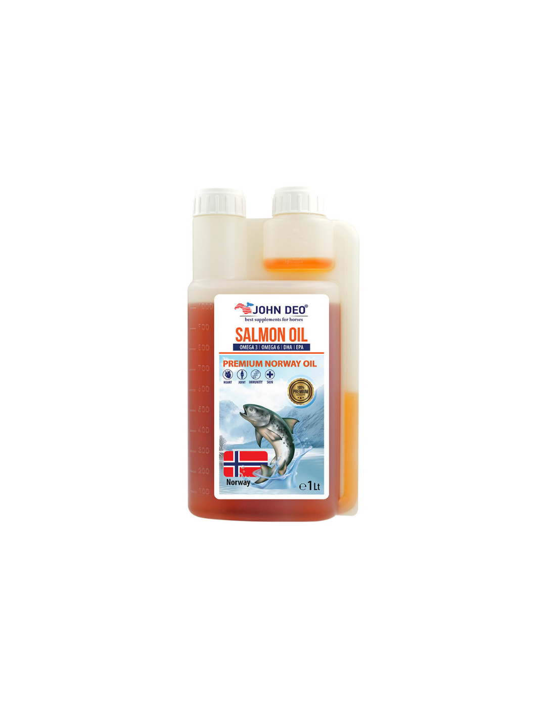 JOHN DEO SALMON OİL 1 LT