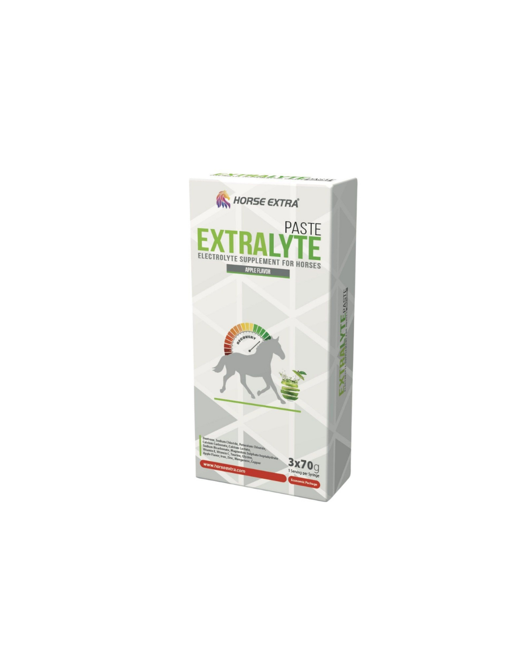 HORSE EXTRA EXTRALYTE PASTE 3X70 GR